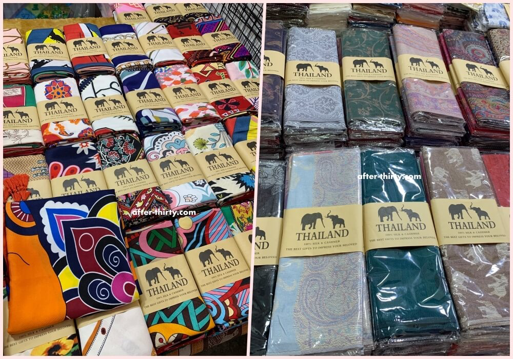 泰國必買 泰國大象牌圍巾絲巾