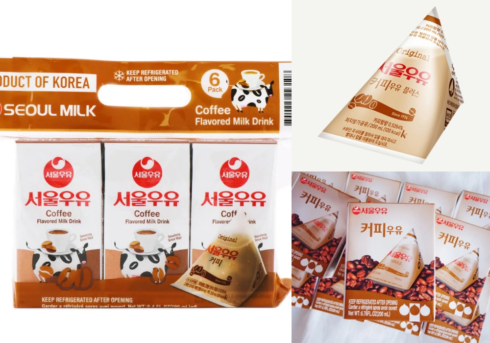 韓國必買 三角咖啡牛奶