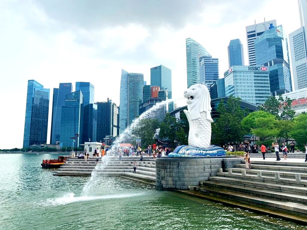新加坡景點 魚尾獅公園