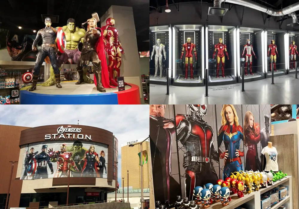 拉斯維加斯景點 拉斯維加斯漫威復仇者聯盟展覽 Marvel Avengers S.T.A.T.I.O.N. 