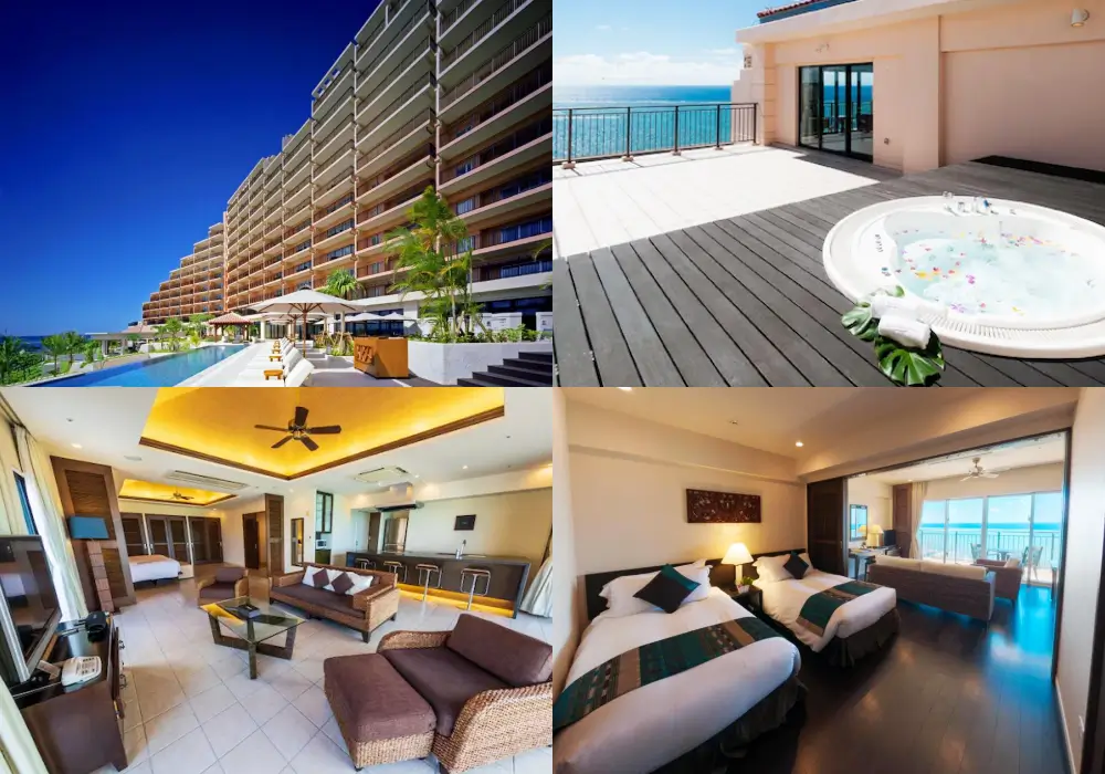 卡夫度假富著公寓酒店 Hotel Monterey Okinawa Spa & Resort