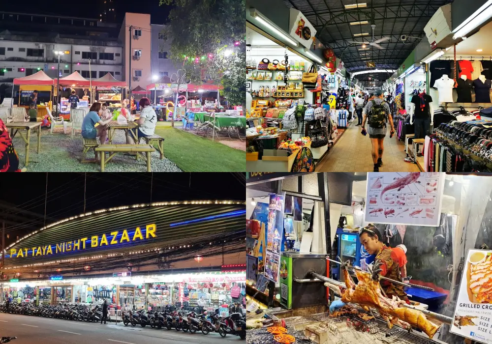 芭達雅景點  芭達雅 Pattaya Night Bazaar