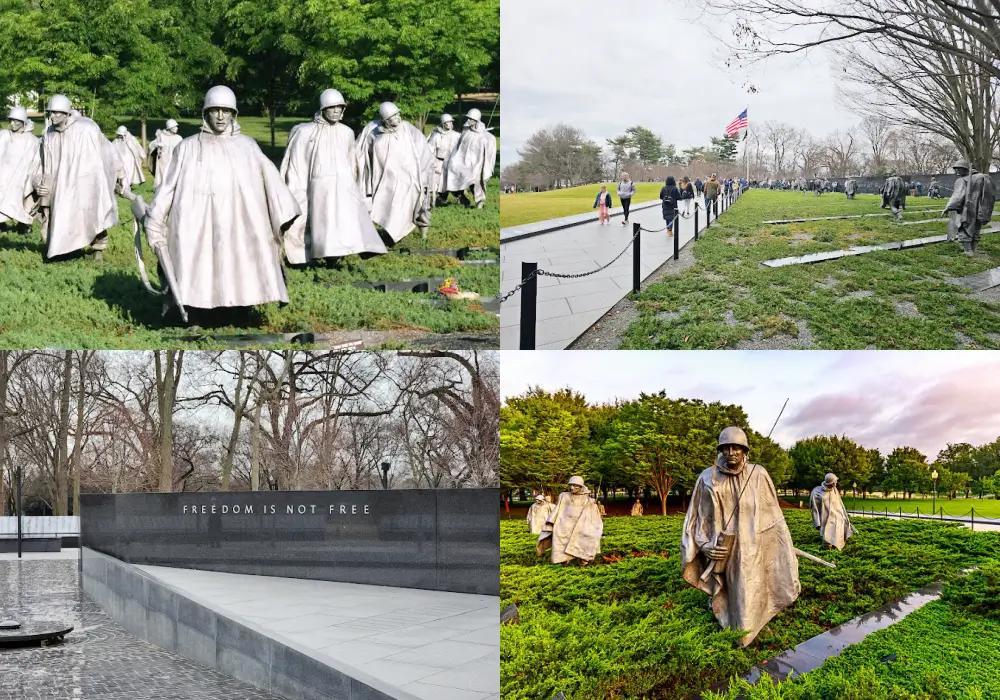 韓戰老兵紀念碑 Korean War Veterans Memorial