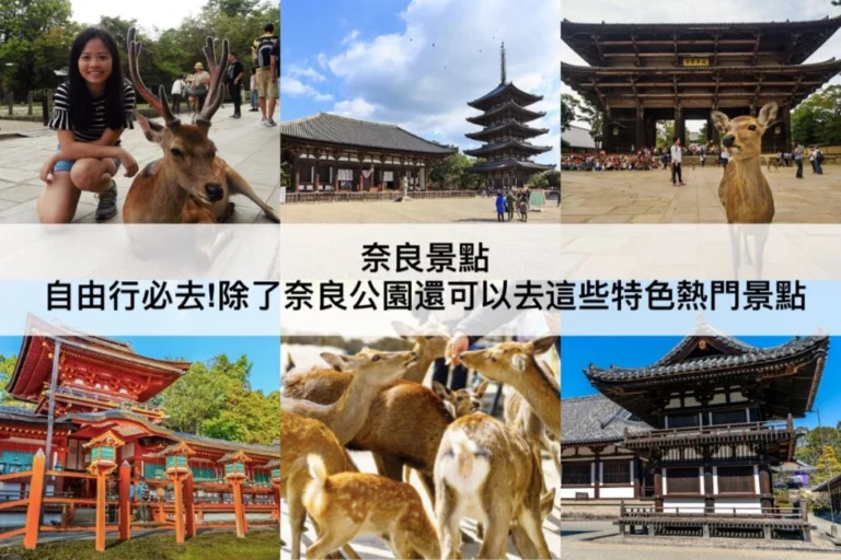 奈良景點推薦【2024】除了奈良公園還可以去這裡!TOP11奈良特色景點