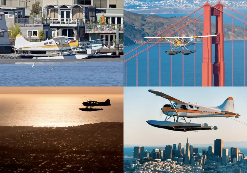 舊金山城市景點水上飛機體驗